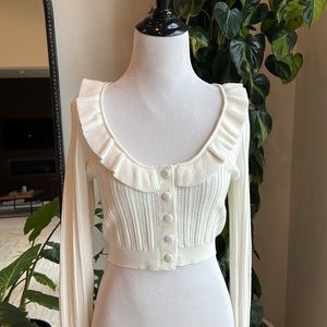 New FLL camille cardigan M